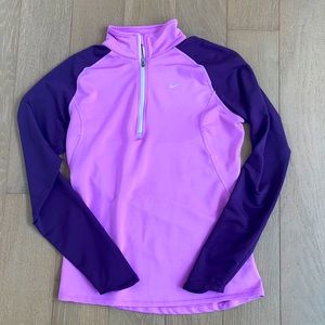 Nike 1/4 Zip Athletic Shirt 💜